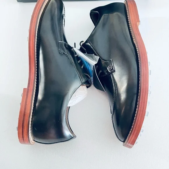 G/Fore Gallivanter Golf Shoe Mens Size 15 Luxe Espresso Brown Leather NEW W Box